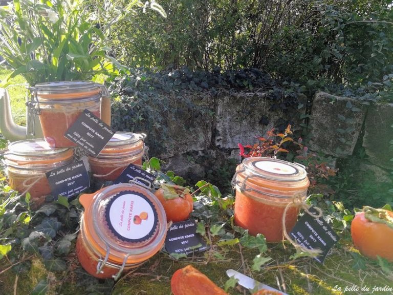 Compote de kaki La Pelle du Jardin